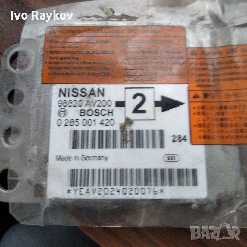 Аирбаг модул, сензор  Nissan almera 988205m302, снимка 5 - Части - 43314428