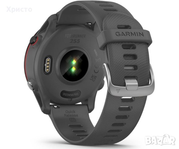 НОВ!!! Смарт часовник Garmin Forerunner 255, Сив , снимка 4 - Смарт часовници - 43812103