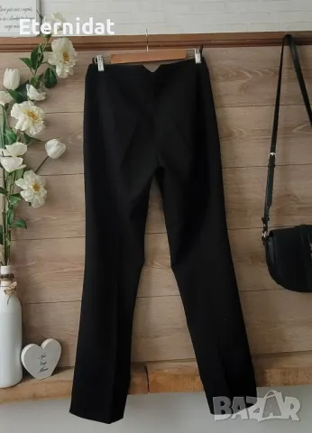 Черен елегантен панталон JUNONA , снимка 5 - Панталони - 50253282