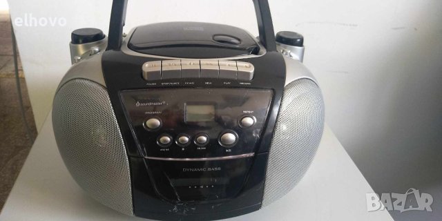 CD player с радио, касета Soundmaster SCD 5400, снимка 3 - Аудиосистеми - 43225930