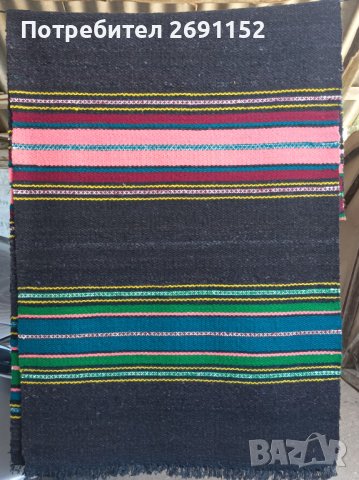 Ръчно тъкани вълнени черги., снимка 2 - Пътеки - 37471205