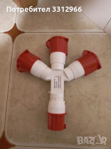 Трипътен водоустойчив промишлен авиационен щепсел и гнездо