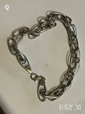 Сребърна мъжка гривна, проба 925 (21)