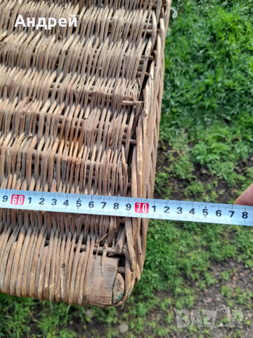 Стар плетен куфар, снимка 9 - Други ценни предмети - 44898519