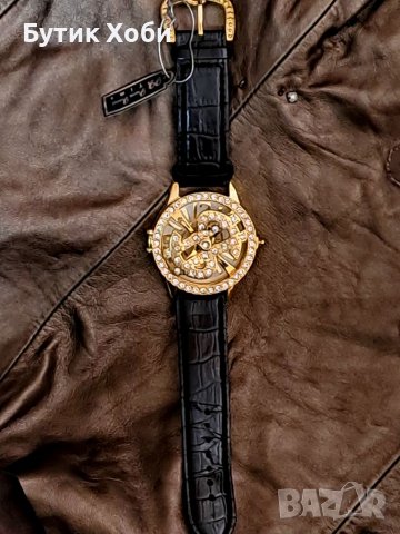 Кварцов часовник с декоративен капак, снимка 2 - Мъжки - 39940673