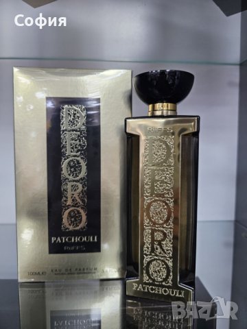 Оригинален Арабски парфюм Deoro Patchouli Riiffs Eau de Parfum 100ml, снимка 1