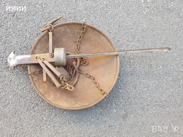 Паланца кантар, снимка 5 - Антикварни и старинни предмети - 52884917