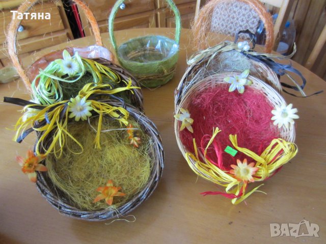 панери нови и кошница /ЧАНТА/ , снимка 7 - Декорация за дома - 28690328
