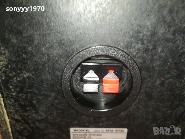 SONY APM-3000 MADE IN JAPAN-ВНОС SWISS 2901241558, снимка 15 - Тонколони - 44031339