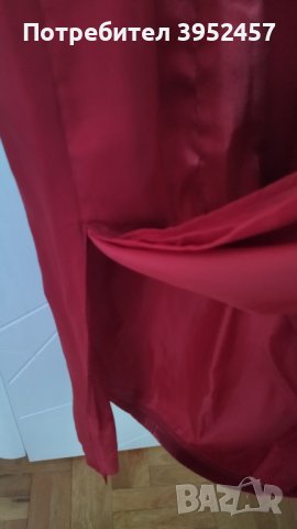 Елегантна червена рокля , снимка 4 - Рокли - 44051081