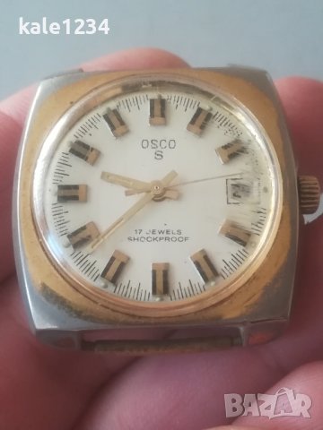 Швейцарски часовник OSCO S. Vintage watch. Мъжки. Механичен. , снимка 3 - Мъжки - 43776335