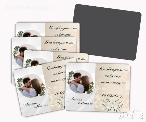 ~•°Фото магнитчета за всички поводи °•~Ефектни и бюджетни подаръци за гости , снимка 4 - Други - 48754040