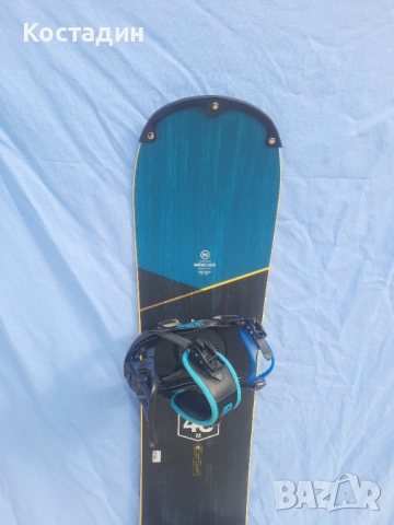 Сноуборд Nidecker Rhythm 148см. С автомати   , снимка 2 - Зимни спортове - 53423204