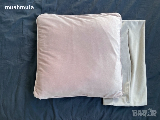 Декоративна възглавница 45 х 45 см с 2 калъфки, снимка 6 - Възглавници - 53151212