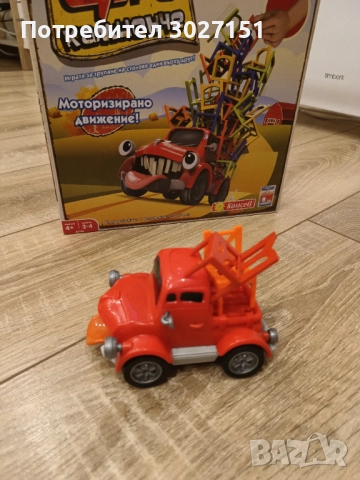 Щурото камионче - настолна игра, снимка 2 - Игри и пъзели - 52776881