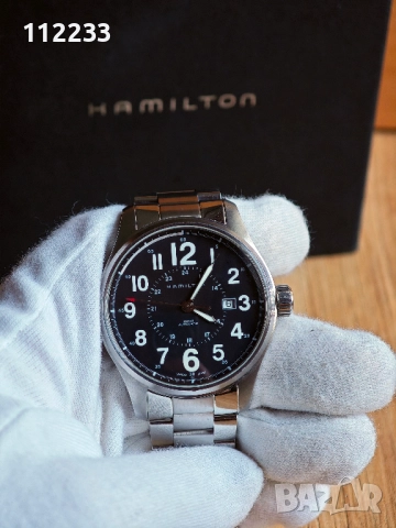 Hamilton Khaki Field Officer Auto 44 mm, снимка 7 - Мъжки - 52814892