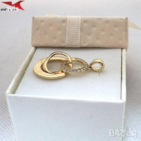 Висулка с 14К златно покритие 244726, снимка 2 - Колиета, медальони, синджири - 53437508