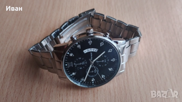 Нов стилен мъжки часовник , снимка 4 - Мъжки - 53222257
