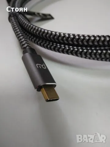 Кабел Display port Type C, снимка 3 - USB кабели - 47783497