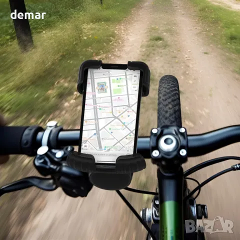 Стойка за мобилен телефон INVANTI за смартфони 4.7''-7'', велосипед/мотоциклет, снимка 9 - Аксесоари за велосипеди - 48827230