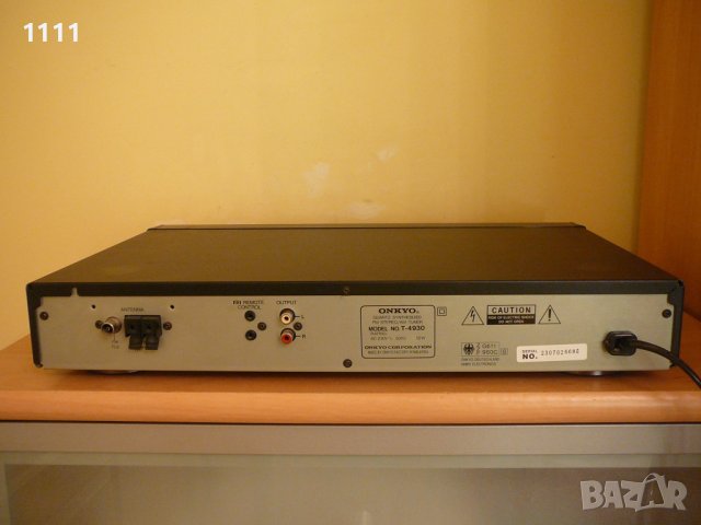 ONKYO T-4930, снимка 6 - Ресийвъри, усилватели, смесителни пултове - 36720561