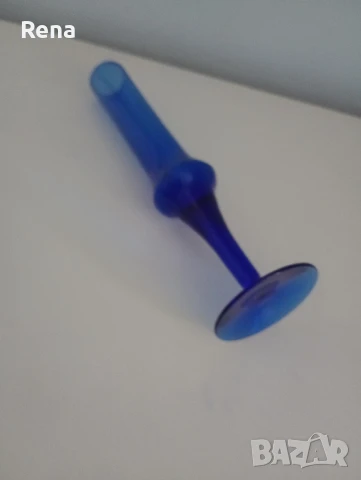 Стъклена ваза , снимка 2 - Вази - 51378771