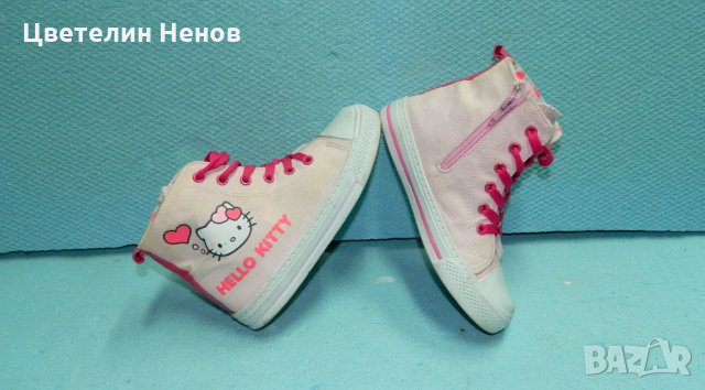 платнени кецове  HELLO KITTY  номер 31, снимка 5 - Детски маратонки - 28617207
