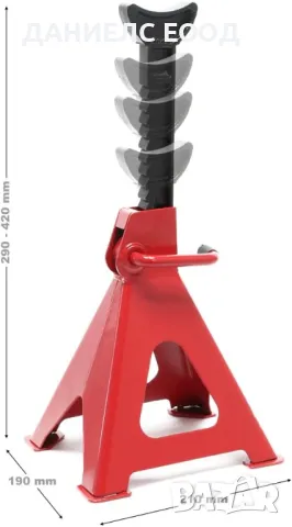 Комплект метални автомобилни опори за окачване - 3000 кг. капацитет. , снимка 5 - Аксесоари и консумативи - 47285743