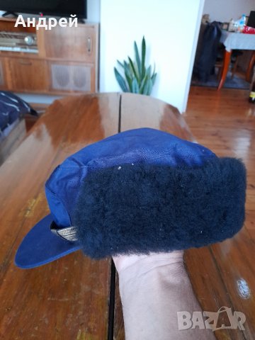 Стара зимна пожарникарска шапка, снимка 3 - Други ценни предмети - 38162886