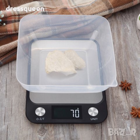 2018 Кухненска везна с LCD дисплей, снимка 10 - Други стоки за дома - 44126295