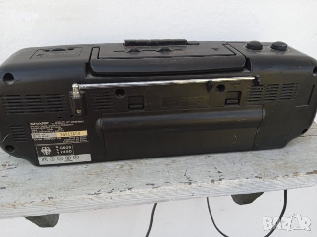 SHARP Радиокасетофон, снимка 8 - Радиокасетофони, транзистори - 39975814