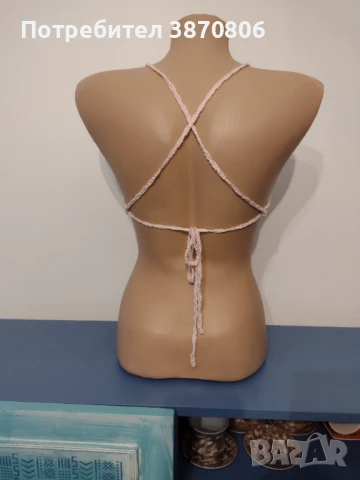 Дамско бюстие от вискоза и памук - универсален размер , снимка 3 - Корсети, бюстиета, топове - 50516596