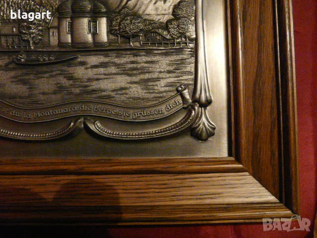  картина-барелеф -Германия, снимка 4 - Антикварни и старинни предмети - 32290694