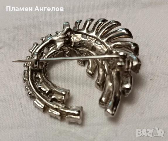 Стара дамска брошка , снимка 3 - Антикварни и старинни предмети - 49712949