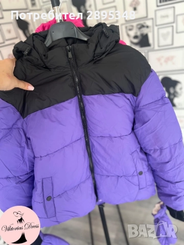 Нов модел топло яке в комплект с ръкавички