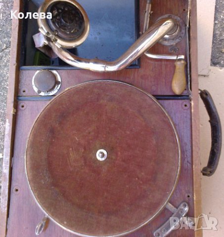 Грамофон ретро, снимка 4 - Антикварни и старинни предмети - 27166181