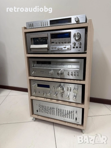 💥HIFI аудио рак шкаф с колелца за 5 компонента в 4 цвята💥