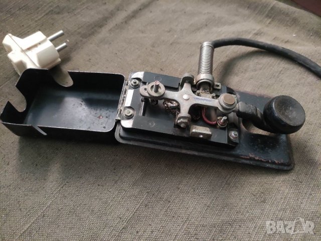 Продавам стар Апарат Морзов ключ   , снимка 4 - Други ценни предмети - 37555137