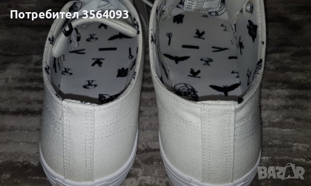 Firetrap Бели Удобни Кецове, снимка 6 - Кецове - 38845952