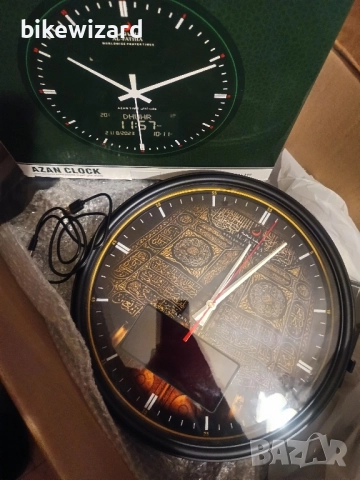 Стенен Часовник за Azan НОВ, снимка 7 - Стенни часовници - 52013443