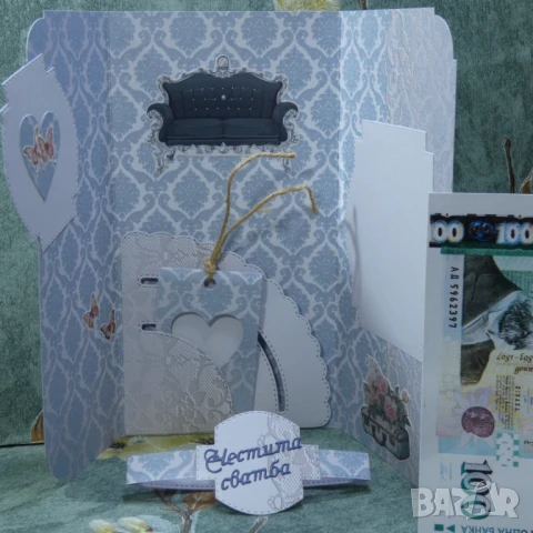 ⚜️ Плик за пари за абитуриентка, сватба, снимка 11 - Покани - 50888988