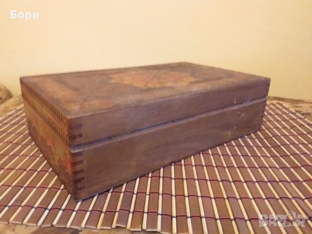 Стара дървена кутия, снимка 6 - Декорация за дома - 27995812
