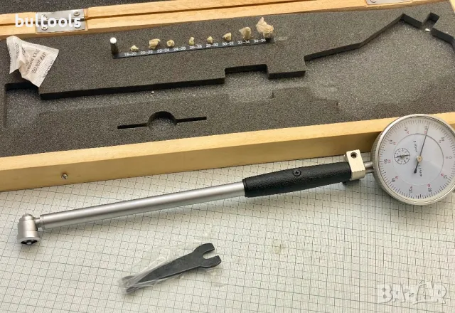 Вътромер с индикатор 18-36мм., снимка 5 - Шублери - 49184037