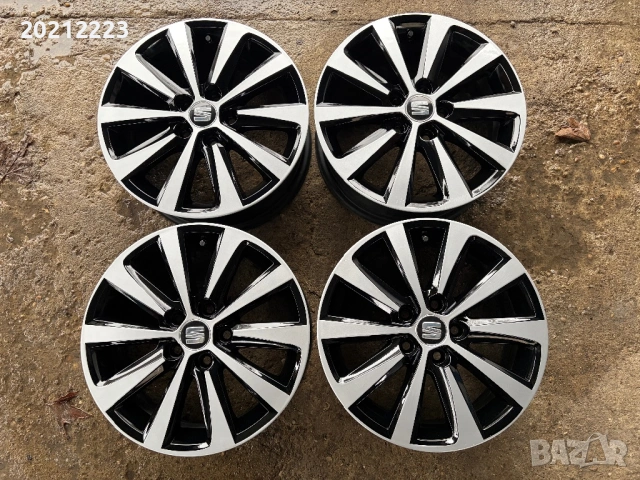 4 броя алуминиеви джанти за Seat Ibiza 15, снимка 3 - Гуми и джанти - 53468533