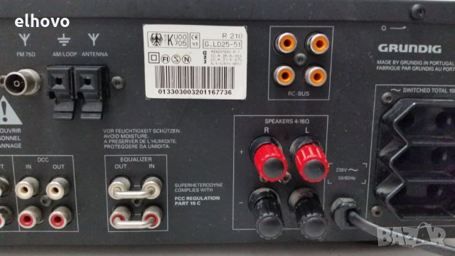 Ресивър Grundig R210, снимка 7 - Ресийвъри, усилватели, смесителни пултове - 27503996
