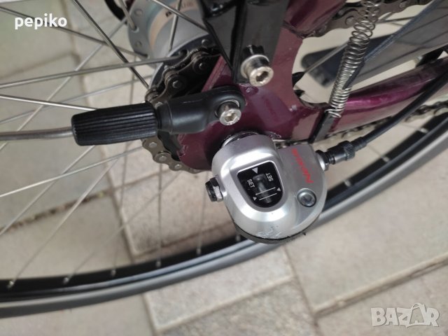 Продавам колела внос от Германия градски алуминиев велосипед SOLHAGA 28 цола SHIMANO NEXUS , снимка 4 - Велосипеди - 37656787
