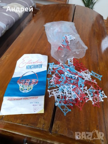 Стар еластичен конструктор, снимка 2 - Други ценни предмети - 32401426