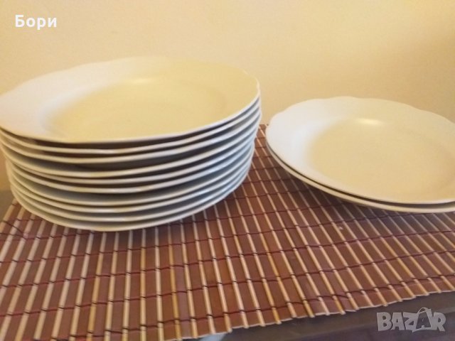 Чинии от фин порцелан БДС, снимка 9 - Чинии - 27334294