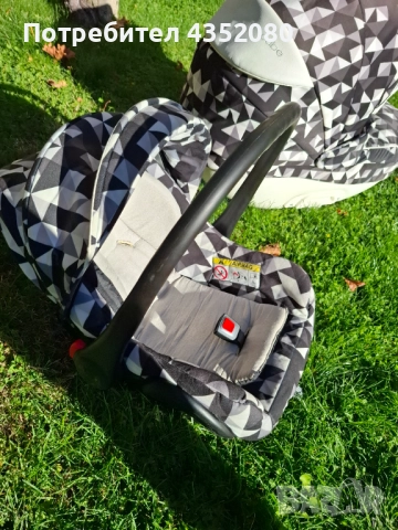 Бебешка количка Bexa  СU 05 3 в 1, снимка 3 - Детски колички - 52445181