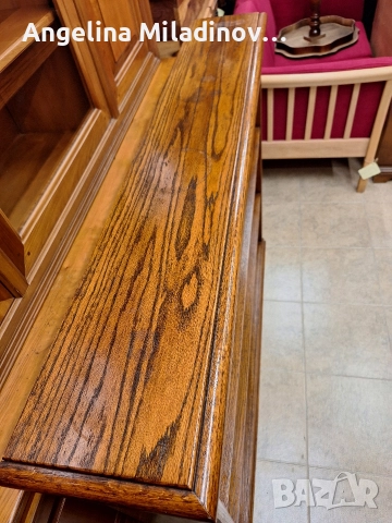 Комод, библиотека дъб масив , снимка 7 - Шкафове - 52670213